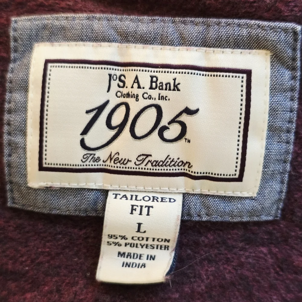 Jos. A. Bank classic maroon